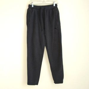 Puma , Gray Athletic jogger sweatpants, pullon elastic waist side pockets, sz M